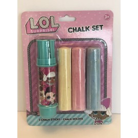 MGA LOL SURPRISE DOLLS CHALK SET Brand New Sealed In Package