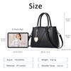 FOLOVEYA Elegant Women Handbags Lady Top Handle Bags Stylish Heart