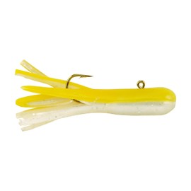 PowerBait Pre-Rigged Atomic Tubes Yellow Back 1/64 oz