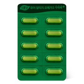 Korea Eundang Plant-Based Pure RTG Omega-3 Memory+ 60 Capsules, 1 Unit