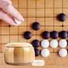 Chandini Bamboo Go Stone Holder, Natural Go Stone Case, Toy,