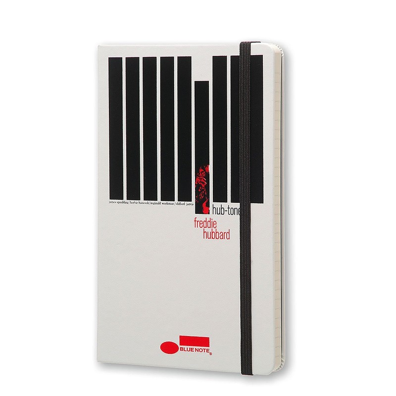 Moleskine Large Blue Note White Limited Edition Hard Ruled Notebook