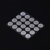 Tebatu Headphone Accessories,Dust Shell Self-Adhesive Earphones Case Steel Mesh Anti-Dust