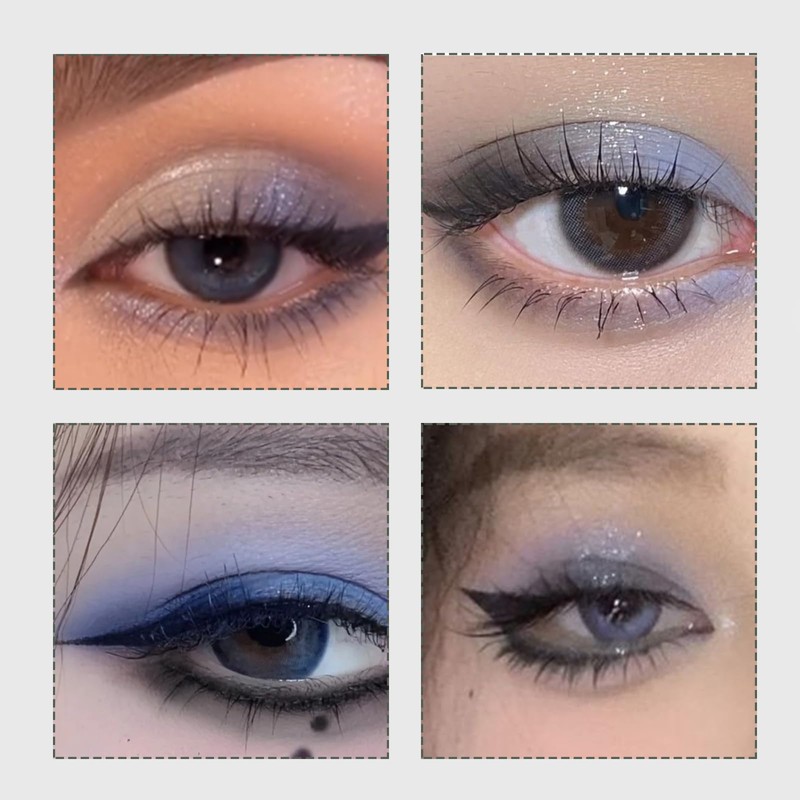 YiGuMy Matte & Shimmer Eyeshadow Palette - Waterproof Long-Lasting Neutral