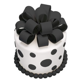 Satin Ice Black Fondant, Vanilla, 5 pounds
