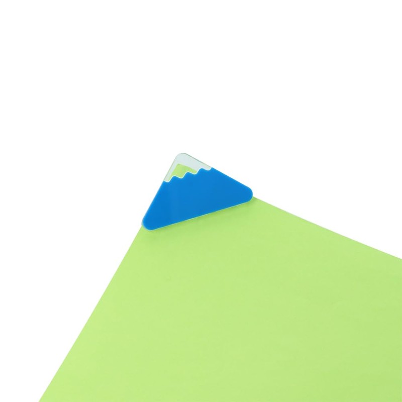 Sunstar Stationery Clip Corner Clip Mount Fuji Clip Blue S3625338