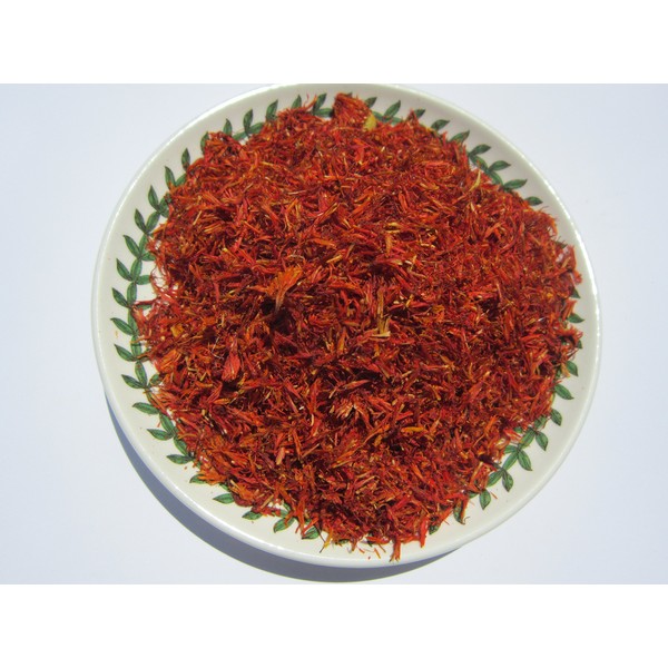 Safflower - 홍화(紅花) - Carthamus tinctorius Loose Flower Petals from