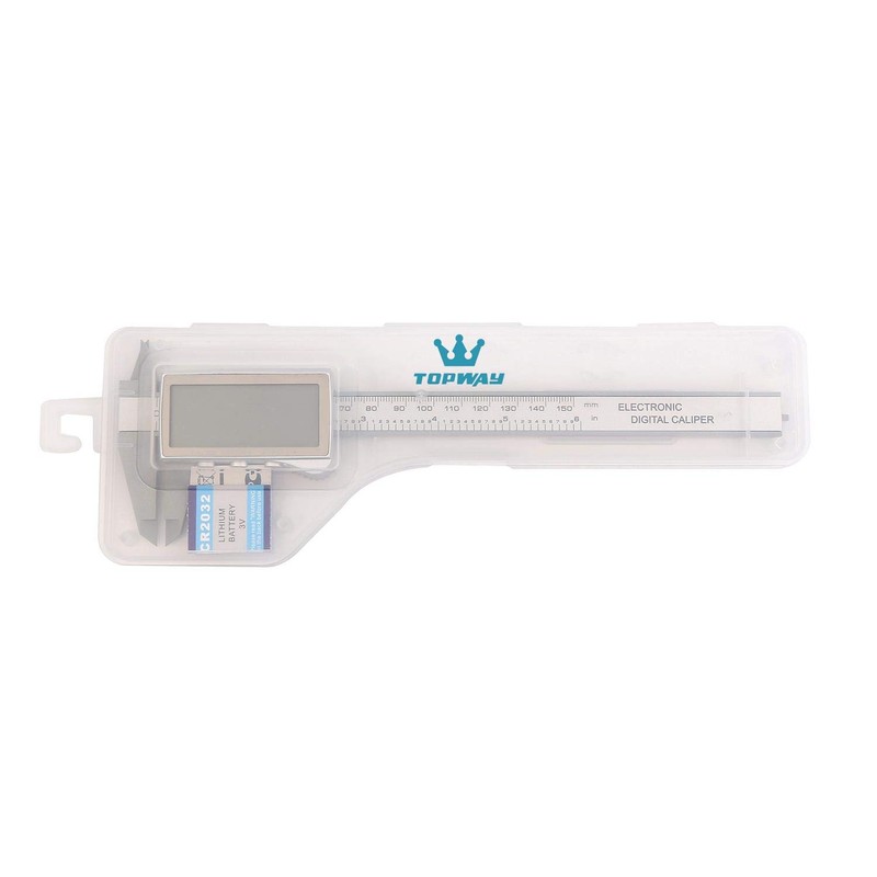 TOPWAY Digital Vernier Caliper 150mm 6 Inch, Large Display Imperial
