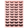 Mlen Diary Diary False Eyelashes 20 Pairs Faux Mink Eye