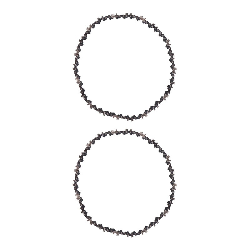 2PCS 8 Inch Chainsaw Chain High Hardness Manganese Steel Mini