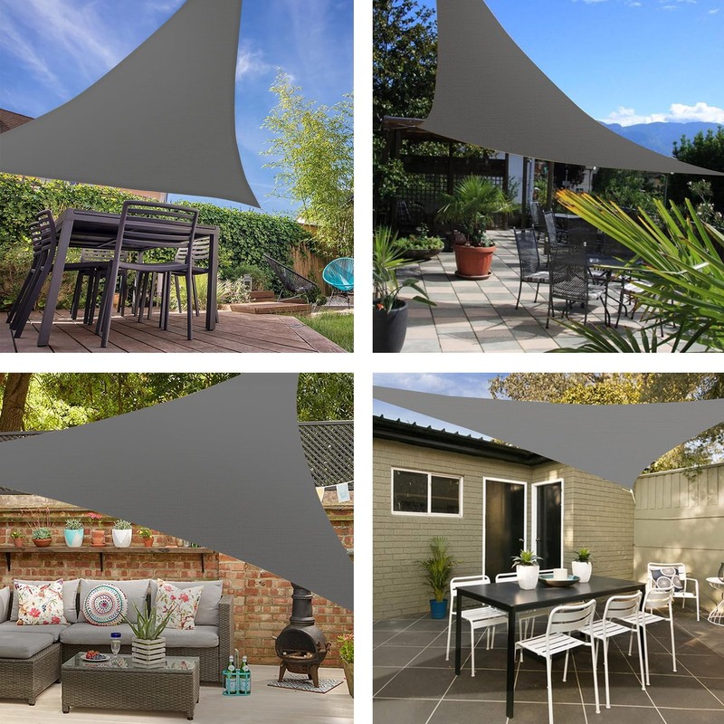 HOMPER 3 x 3 x 4.3 m Triangular Breathable Premium