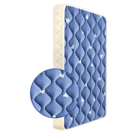 Mini Crib Mattress 38" x 24" x 4"- Firm Support and Comfort Premium Foam,Noiseless and Odorless,Hypoallergenic Mini Crib Mattress,Fits Mini and Portable Cribs,Dual Sided with Soft Breathable Fabric