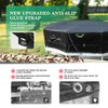 UIRWAY 500D Pool Cover 18FT Round [2025 Upgraded Heavy Duty