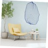 Kisangel Decorative Wall Hanging Fishing Net Mediterranean Cotton Photo Props