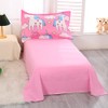 Wowelife Toddler Bedding Set Unicorn 4 Piece of Toddler Comforter,