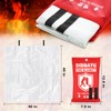 DIBBATU Fire Blanket for Home and Kitchen, Fire Blankets Emergency