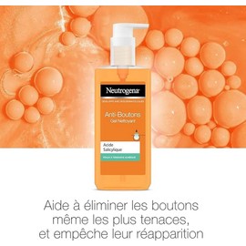 Neutrogena Reinigungsgel für das Gesicht, gegen Pickel mit Salicylsäure, 1 Pumpflasche mit 200 ml