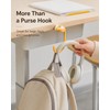 Cat Desk Hooks for Bags & Keys – 2-Pack Adhesive
