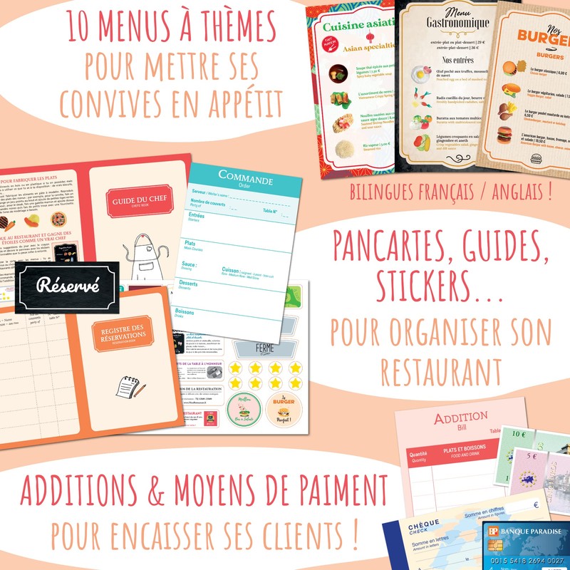 Amulette Chef Set My First Restaurant