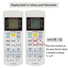 Universal Replacement Remote Control for Panasonic Air Conditioner Remote A75C3155