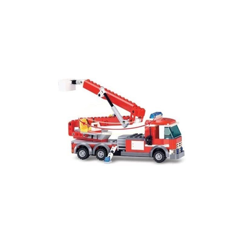 General Jim's Toys Fire Station Multi Emergency Vehicle Building Blocks
