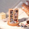 The Left Bridge Anxiety Bookshelf, Miniature Bookcase, Mini Bookshelves for