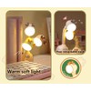 Fantasee Giraffe Night Light USB Rechargeable Nursery Light Bedside Light