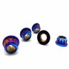 RISON Titanium Nut M8 x 1.25 mm Bi-Hex Sprocket Nut