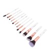 12pcs Portable Makeup Brush Set Eye Shadow Concealer Blusher Brush