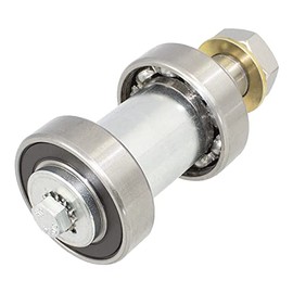 Butcher BOY Upper Saw Wheel Shaft and Bearing Assembly with 1 Neoprene Seal, Replaces 10574