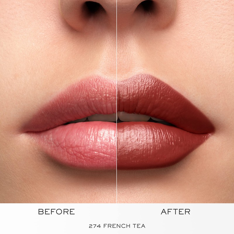 Lancôme L'Absolu Rouge Cream Lipstick 274 French Tea, Moisturising Formula,