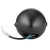 7in 55W Motorcycle Grill Headlight Retro Style Halogen Head Lamp