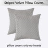 Kevin Textile Set of 2 Decorative Pillows Covers for Couch