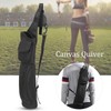 Universal Carbon Glass Fiber Arrows Case Canvas Quiver Backpack Type