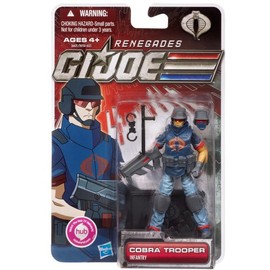 G.I. Joe 30th Anniversary 3 3/4 Inch Action Figure Cobra Trooper Renegades