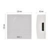 EMOS 2-Wire Doorbell Classic Front Door Gong White Door Bell