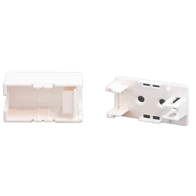 10-1 Port Surface Mount Box for Keystone Jacks - White