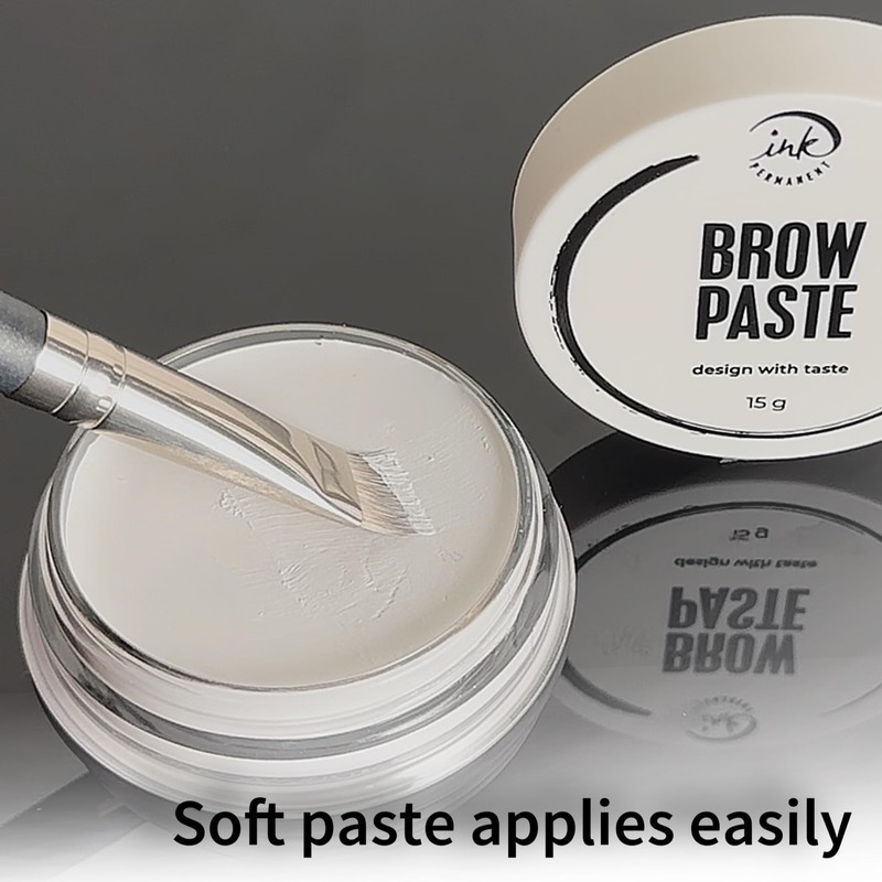 Eyebrow White Mapping Brow Paste [Large 15g Bottle] EyeBrow Mapping