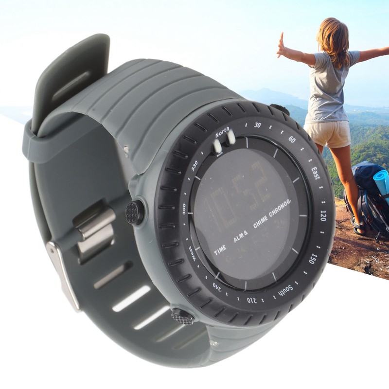 HZ500 Digital Electronic Watches Multifunctional Waterproof Wristwatch for Outdoor Sports