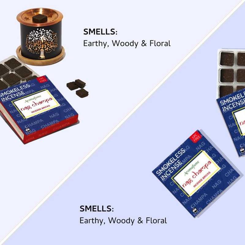 Nag Champa Incense Bricks (3), Nag Champa Incense Bricks (2)