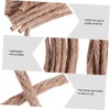 KOMBIUDA 80pcs Outdoor Camping Fire Starter Rope Beeswax for Hiking