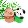 elephtree Creative Capybara Plush Doll Coin Wallet Purse Charms Portable