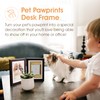 Pearhead Pet Paw Print Photo Frame With Clay Imprint Kit