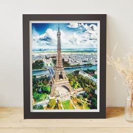 Pintoo Jigsaw Puzzles 1200 Piece for Adults - HenryDo - Aerial Photography - Eiffel Tower, Paris Beautiful Plastic Puzzle for Home Decor Zero Dust Easy Storage [H3031]