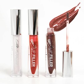 Sistar KISS ME Lip Filler Plumping Lip Gloss Hydrating High Shine Ultra Glitter Shimmering 2.5 mL / 0.09 fl. oz. (Brasilia)
