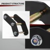 CROSSDESIGN 2" Shackle Relocation Lift Kit Front & Rear Compatible