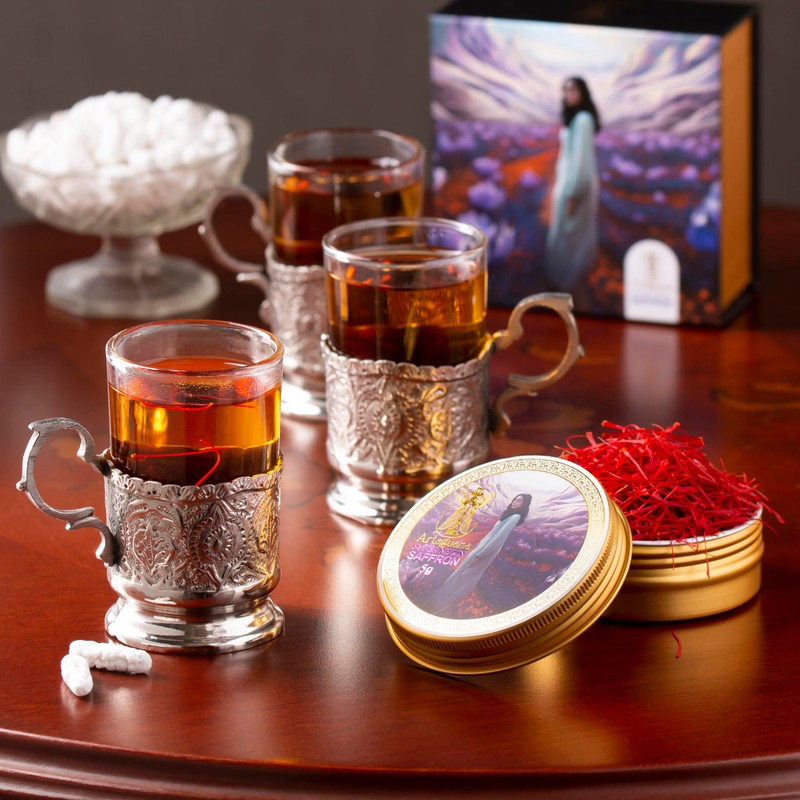 Artaguana Saffron - Grade A+ All Red Threads, 100% Pure