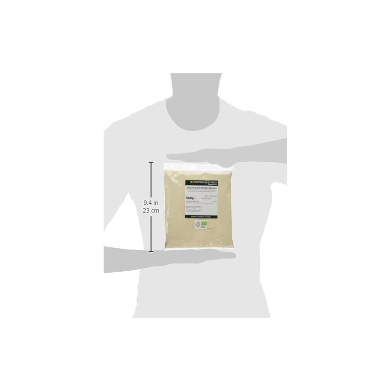 JustIngredients JustIngredients Essentials Organic Onion Powder, 500 g