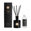 Oud & Bergamot Reed Diffuser, Long Lasting Essential Oil Fragrance