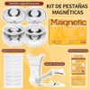 Pestañas Magnéticas QUEWEL, 4 pares, pestañas postizas magneticas